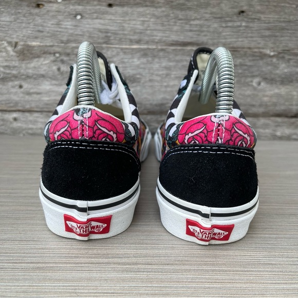 Vans Old Skool Rose Animal Print Checkerboard - Picture 9 of 13